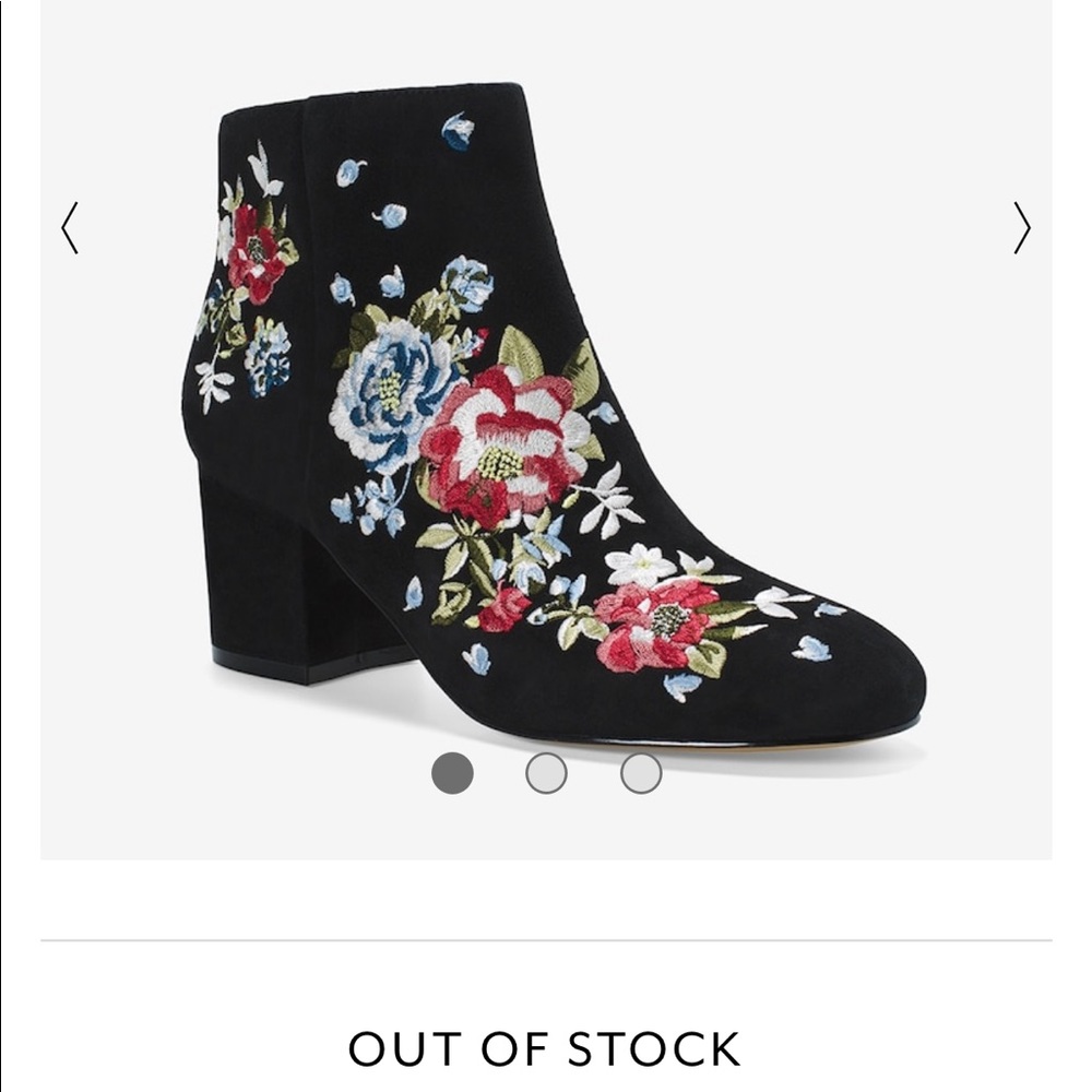 Suede embroidered boots. Price is not negotiable!
